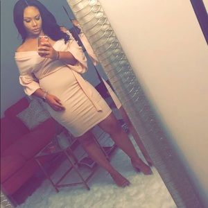 Blush Midi Dress